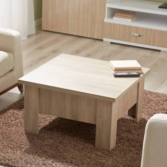 Măsuţă cafea Ambianta Transformer cu mecanism de ridicare, Bardolino