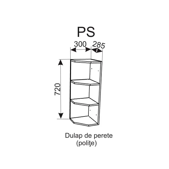 Modul superior anexa Ambianta FRESH 300 PS