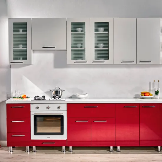 Модульная кухня Ambianta Perla 2.6 м ,Bordo