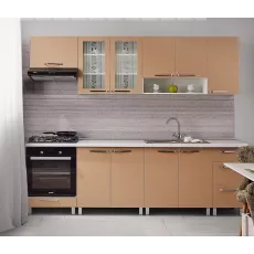 Кухня Ambianta Fresh 2.6 м, ДСП, Cappuccino