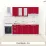 Bucatarie modulara Ambianta Fresh 2.0 m ,Bordo