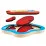 HAPE E1611A Sorter 3D Airplane Puzzle Game, Multicolor