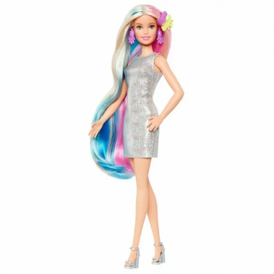 Mattel Barbie GHN04 Șuvițe colorate
