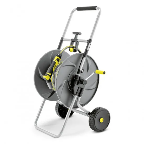 CÄ?rucior metalic cu furtun È?i pistol HT-80M set 20m ½'' Karcher 2.645-043.0