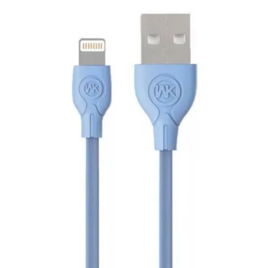 Кабель WK Desing Ultra Speed USB 2.0/Lighting, Blue (WDC-041BLU)
