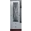 Dulap Ambianta Eldorado (55 cm) cu vitrina si sertare, White