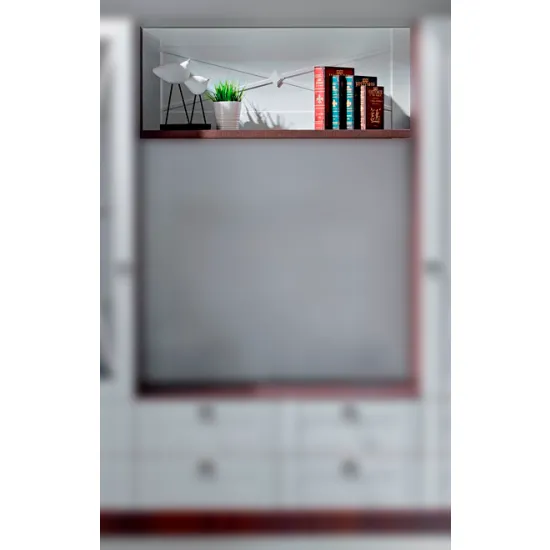 Placa decorativa Ambianta Eldorado cu raft, White