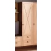Шкаф пенал Ambianta Eldorado (55 см) с полками и ящиками, Cremona
