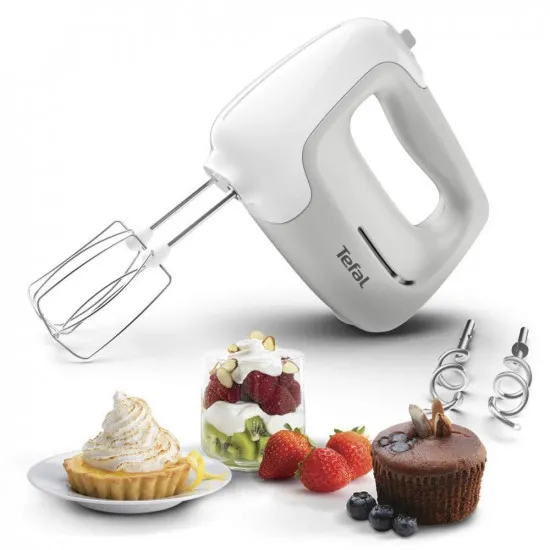 Mixer manual Tefal HT450B38 White/Gray (450 W)