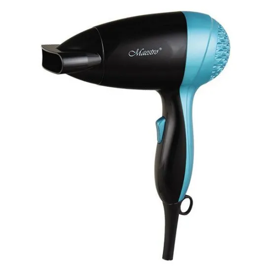 Uscător de păr Maestro MR-200, 1200 W, Black/Blue