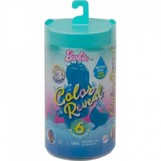 Mattel Barbie GTP53 Transformarea colorată Chelsea - Sirenele