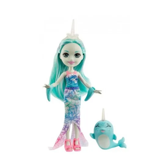 Mattel Enchantimals GJX41 Narwhal Naddi