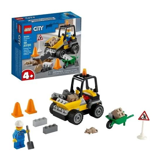 Lego City 60284 Автомобиль для дорожных работ