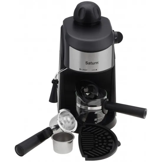 Кофеварка эспрессо Saturn ST-CM7053, Black