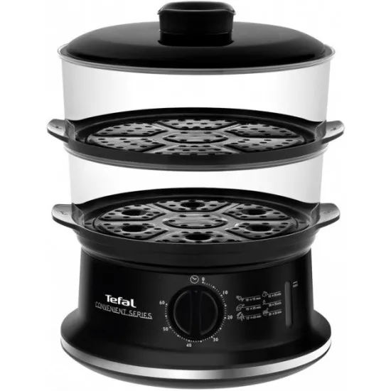 Aparat de gătit cu aburi Tefal VC140131, Black