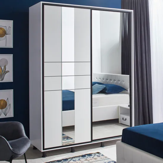 Шкаф купе Ambianta Rio (160 см), White