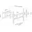 Кронштейны PureMounts PM-FM31-600 (CC50273) Black