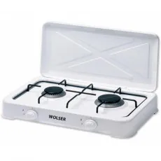 Plită de masă cu gaz Wolser WL-F 02 WE, White Plită de masă cu gaz Wolser WL-F 02 WE, White