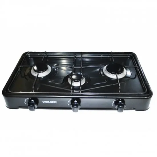 PlitÄ? de masÄ? cu gaz Wolser WL-F 03 BE, Black