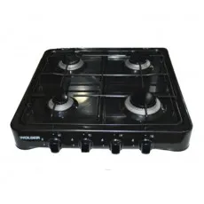 Plită de masă cu gaz Wolser WL-F 04 BE, Black Plită de masă cu gaz Wolser WL-F 04 BE, Black