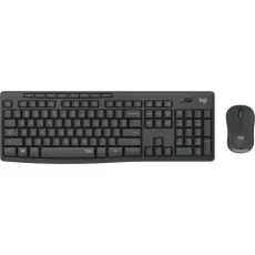 Set fără fir Logitech MK295 Black