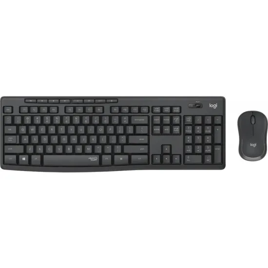 Set fără fir Logitech MK295 Black