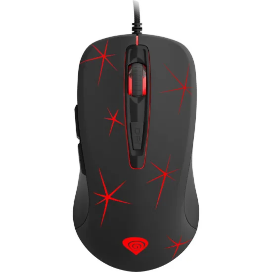 Мышь проводная Genesis Krypton 110 Black