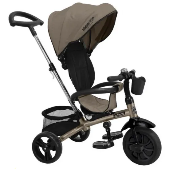 Bicicletă copii KikkaBoo Tricycle Kikka Boo Xammy Beige