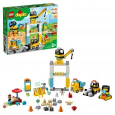 Lego Duplo 10933 Конструктор Tower Crane & Construction Lego Duplo 10933 Конструктор Tower Crane & Construction