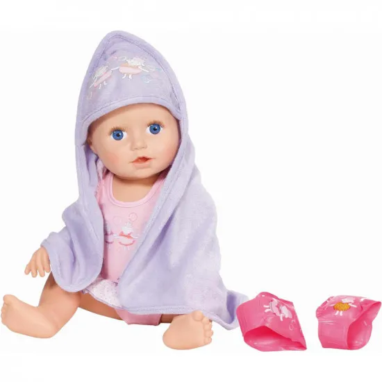 Baby Annabell 700051 PÄ?puÈ?Ä? interactivÄ? InvaÈ?Ä? sÄ? înoate, 46 cm