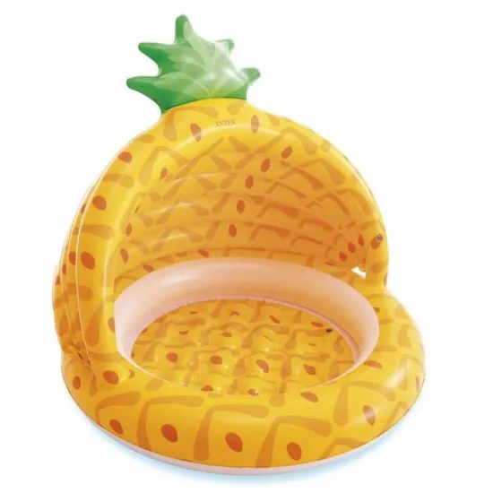 Бассейн детский надувной Intex Pineapple 58414, 102x102x94 см, 45 л, от 1 года