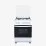 Плита отдельностоящая WL-60603 WGE (White)