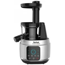 Соковыжималка шнековая Tefal ZC420E38 Silver/Black Соковыжималка шнековая Tefal ZC420E38 Silver/Black