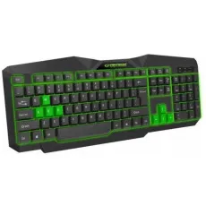 Tastatură cu fir Esperanza EGK201G Black/Green