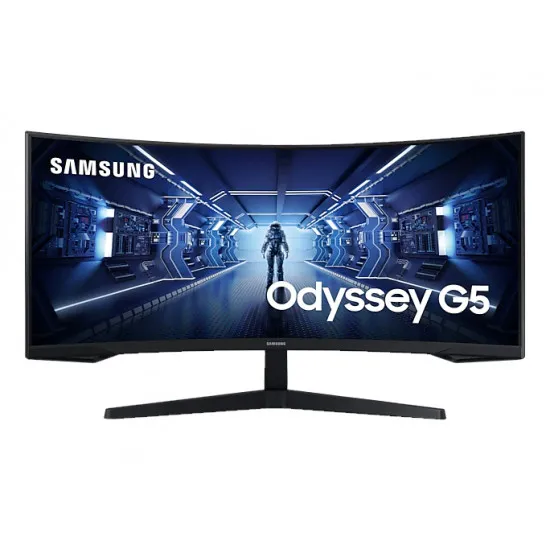 Monitor 34 " Odyssey G5 C34G55TWWI, Black (VA, 3440x1440, 1 ms, 165 Hz)