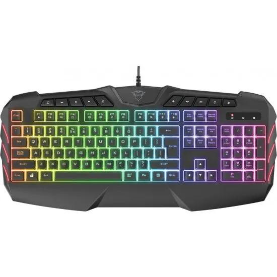 Tastatură cu fir Trust GXT 881 Odyss Black
