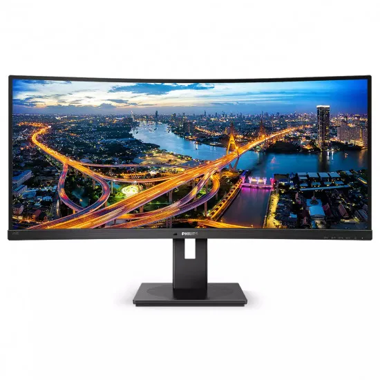 Monitor 34 " Philips 345B1C, Black (VA, 3440x1440, 4 ms, 100 Hz)