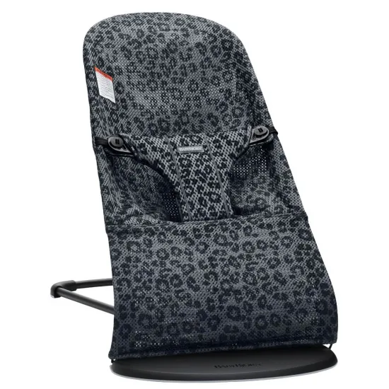 Balansoar BabyBjorn Bliss Anthracite/Leopard, Mesh