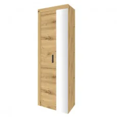 Dulap Сокме ФОКУС 2Д (65.1 cm) cu oglindă, Дуб артисан