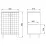 Unitate de vanitate КМК АДЕЛЬ 1 (620) (0460.16) (62 cm), Белый глянец