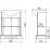 Unitate de vanitate КМК Amelia 650 (0455.1) (69 cm), Белый / серебро