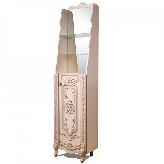 Dulap pardoseală КМК ВЕНЕЦИЯ 1Д (0461.9) (50 cm) cu oglindă, Дуб молочный