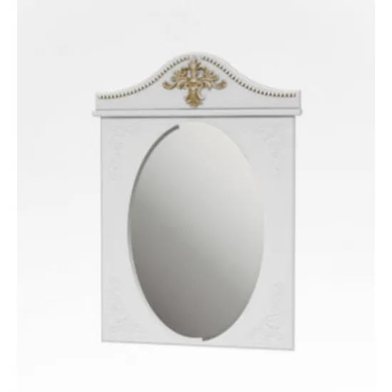 Oglinda de perete КМК ЖОЗЕФИНА (0541.5) (70 cm) , Белый / Серебро