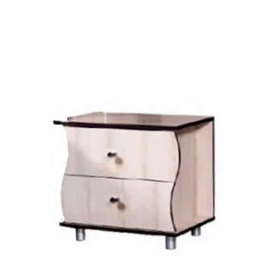 Noptieră KMK Magie (0363.8) (50 cm), Дуб шамони светл / Каштан