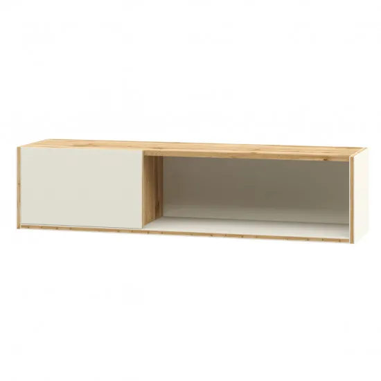 Raft de perete Neman Scandi МН-036-05 (108 cm), Дуб вотан / Белый