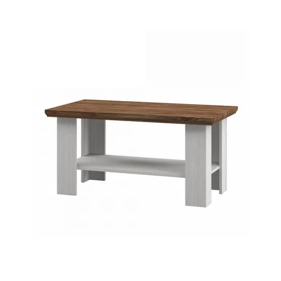 Măsuţă cafea Neman ТИВОЛИ МН-035-20, Белый Структурный / Дуб Стирлинг