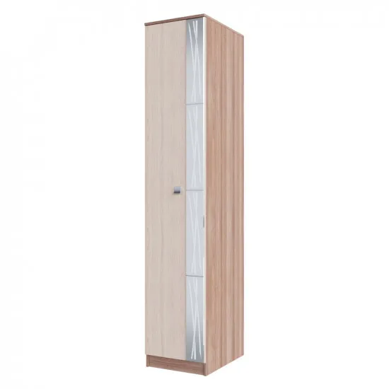 Dulap penal SV - Мебель ГАММА 15 (41,5 cm), Ясень шимо тёмный / Ясень шимо светлый