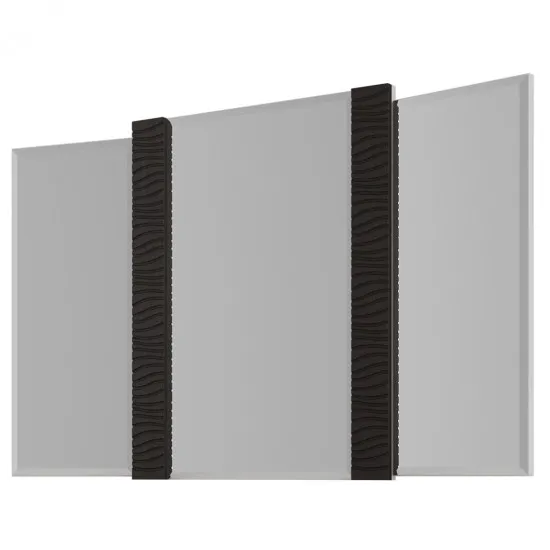 Зеркало (для туалетного столика) SV - Мебель ГАММА 20  (120 см) для туалетного столика, Ясень анкор светлый / Венге