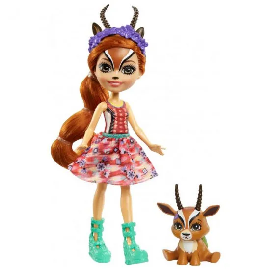 Mattel Enchantimals GTM26 Габриэла Газелли и Рейсер