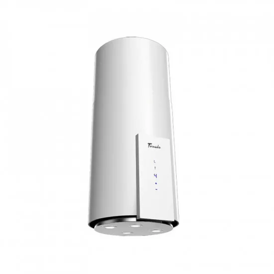 Вытяжка Tornado TUBE ISLAND 1200 (40) LED WH White